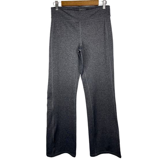 Athleta Womens size Medium Heather Gray Chaturanga Boot Cut Yoga Leggings - Picture 1 of 10